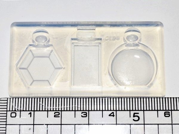 画像1: (S15)シリコンモールド　香水ボトル　小さいサイズ　3タイプ (1)