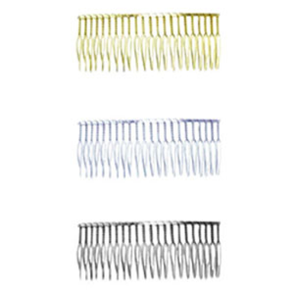 画像1: (YDH-comb22)【高品質日本製 10セット予約販売】副資材 ワイヤー ヘアコーム 22本足 3色展開 手芸 デコ土台 台座 ビーズやレジンに (1)