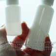 画像6: ◆アルコール対応 次亜塩素酸水対応 スプレーボトル 20ml ×３本　ホワイト 白遮光容器 詰め替え 詰替え 消毒液 除菌  (6)