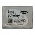 画像1: (deco51)  オーブン 粘土 kato polyclay メタリックシルバー 56g ポリマークレイ 粘土細工 クレイアート クレイクラフト (1)